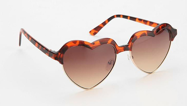 gafas corazones marrones san valetin