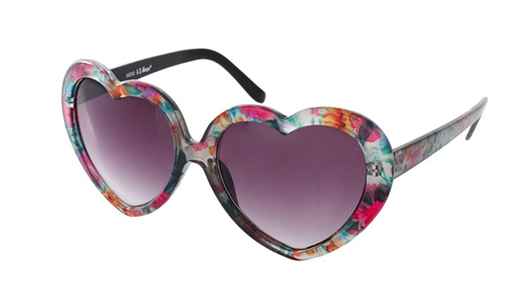 gafas corazones flores san valetin