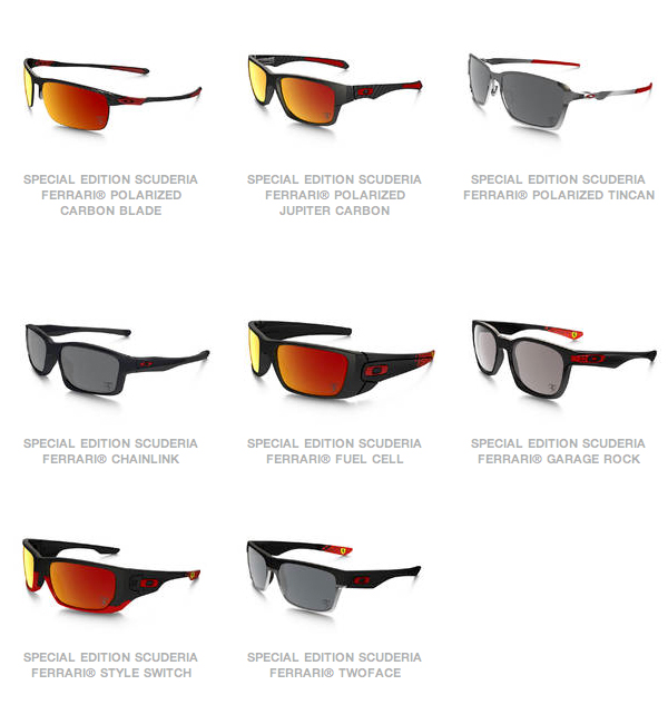 La edición especial Ferrari de Oakley en Óptica Zamarripa. - Zamarripa