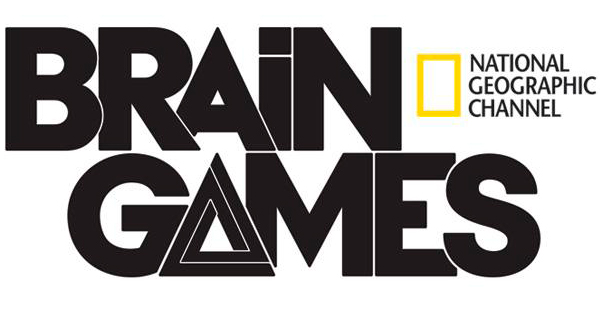 Logo de Brain Games del canal National Geographic Channel