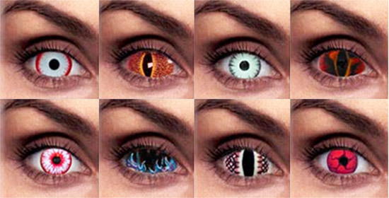 ejemplos lentillas fantasia sobre ojos 2
