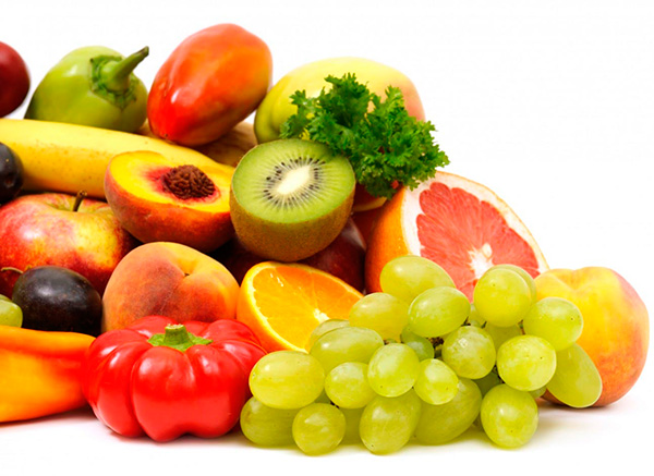 Imagen de alimentos que contienen vitamina C