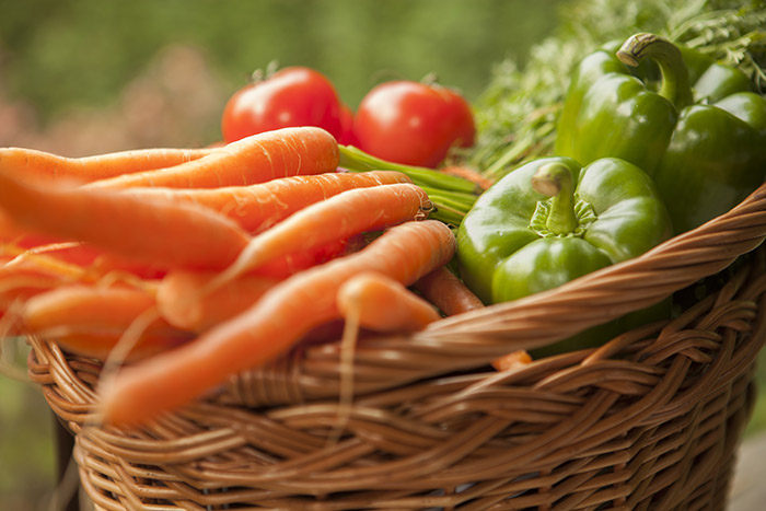 vitamina a zanahorias y pimientos