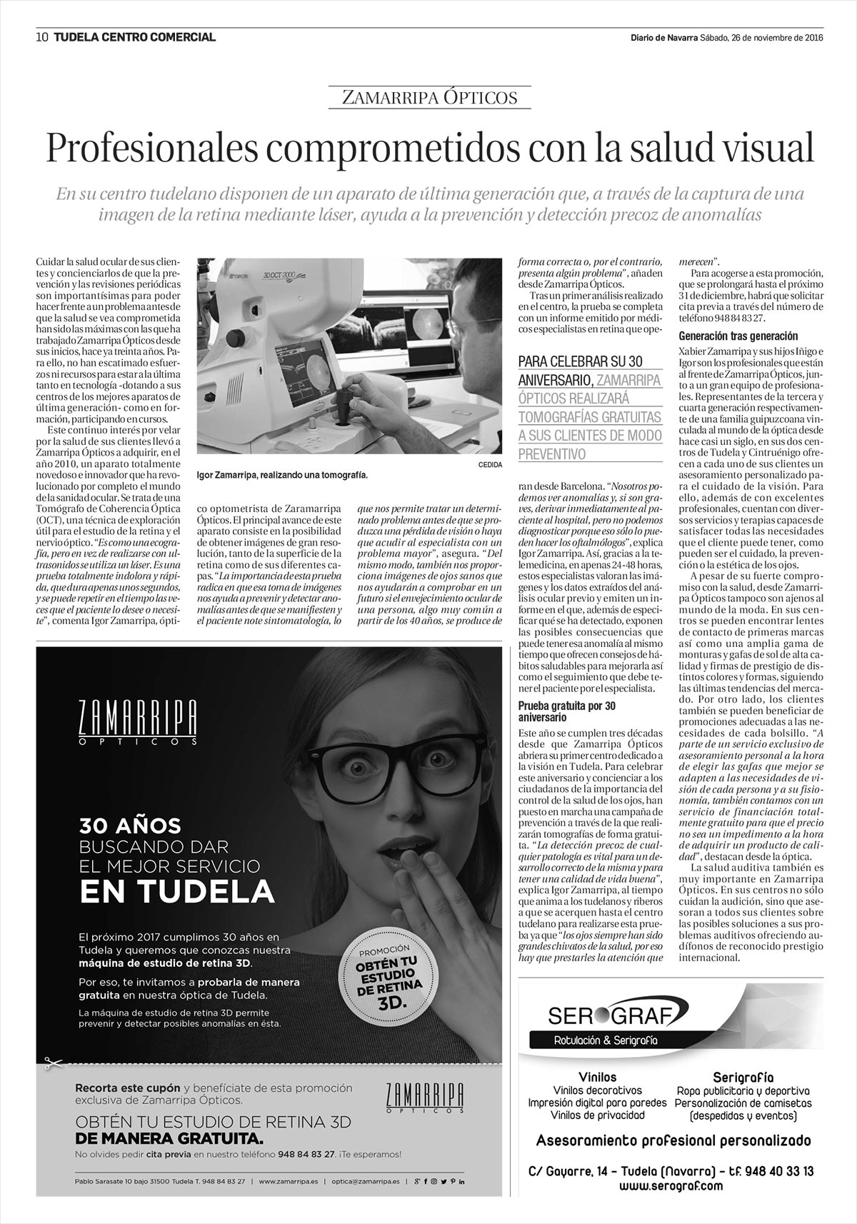 entrevista 30 años zamarripa diario de navarra