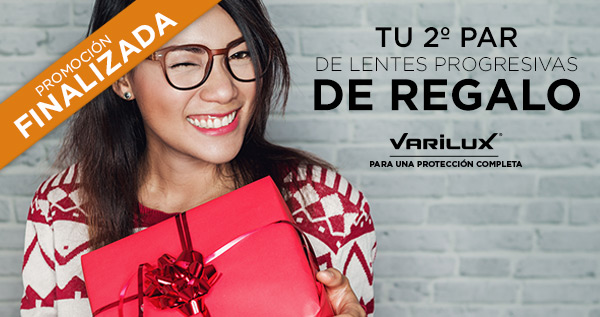 Promoción: Progresivos personalizados 2x1. El mejor regalo para esta Navidad. Zamarripa Ópticos