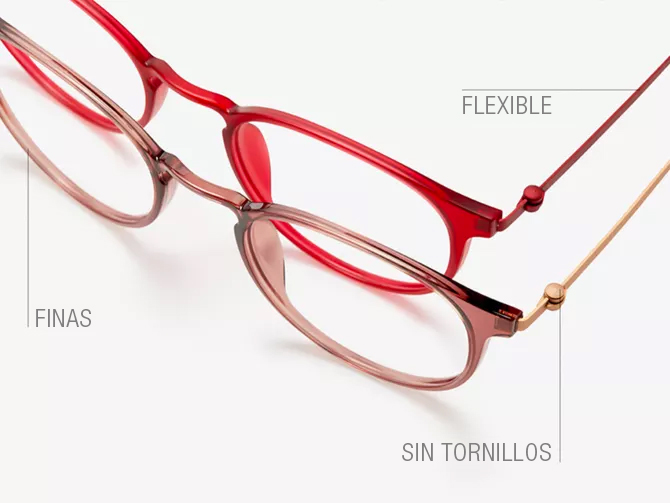 la ligereza de las gafas de la marca modo eyewear nueva colección