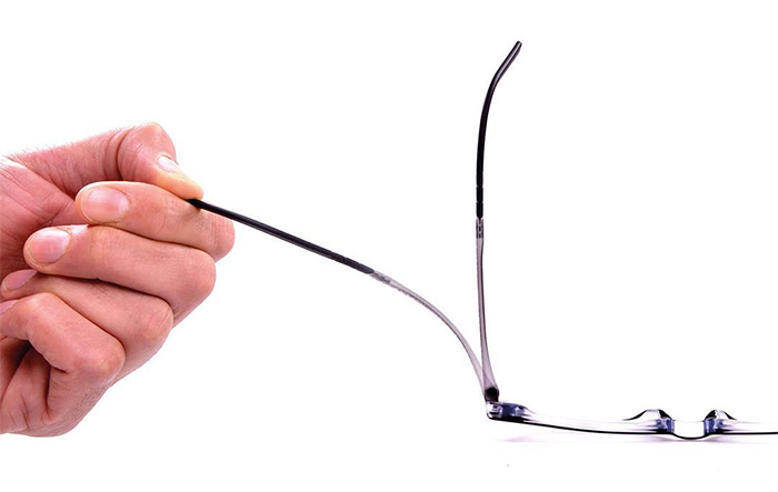 materiales especiales para la fabricacion de las gafas
