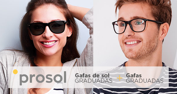 pack prosol de gafas graduadas y gafas de sol