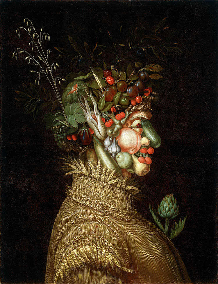 Ilusión óptica de Arcimboldo