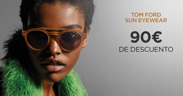 grandes descuentos en gafas de tom ford