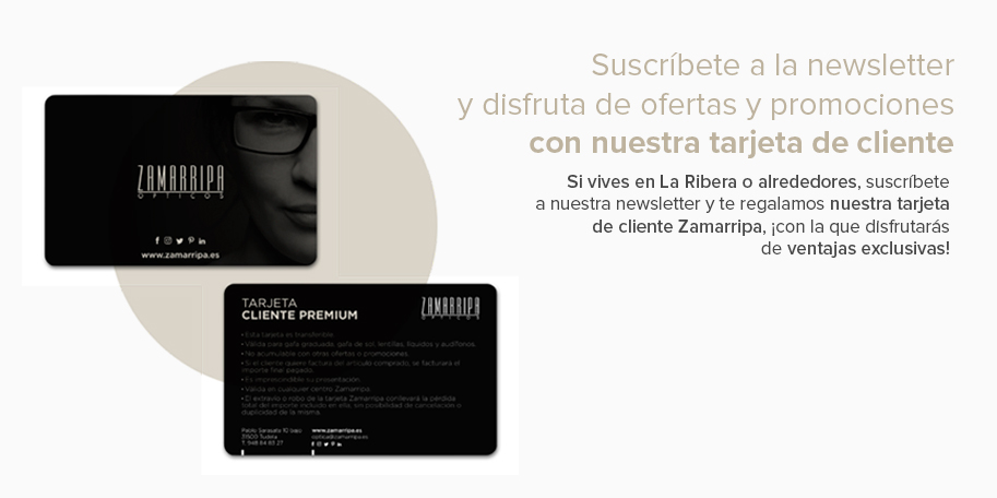 Lanzamiento nueva web Zamarripa Ópticos. Tarjeta cliente premium