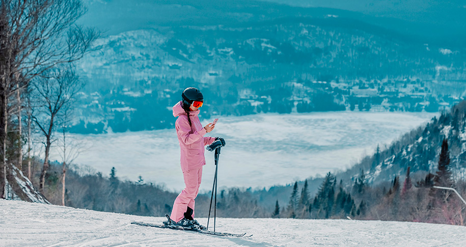 Imagen destacada del blog sobre cuidado en la mirada en la nieve