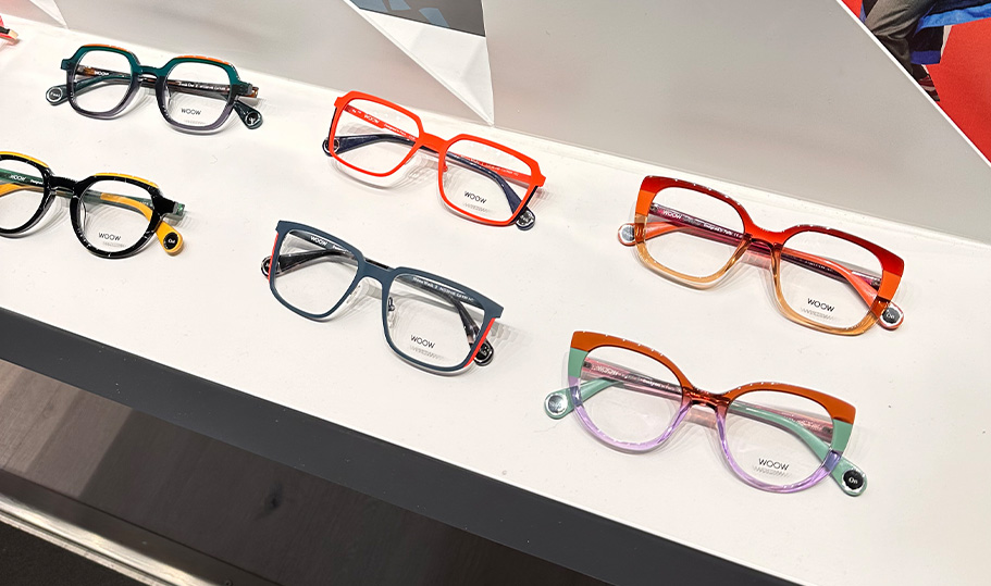 Diferentes modelos de gafas de colores